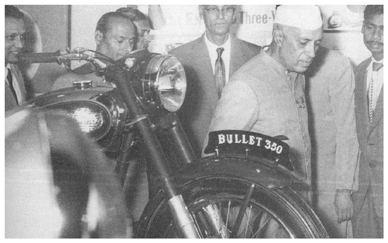 Royal Enfield 350 cc ordered for the Indian Army in 1955